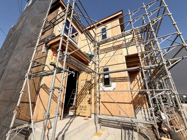 島田市中溝町　新築住宅の外観|2025年12月撮影