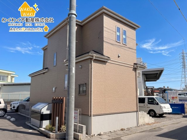 島田市中溝町　新築住宅の前面道路含む現地写真|限定1棟（2026年4月23日撮影）