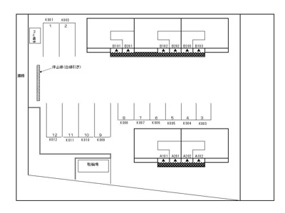 【駐車場】 | クレセールおおつ野Ａ | 駐車場