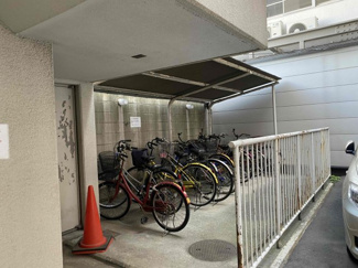 【その他共用部分】 | ドムール長居 | 共用部分の駐輪場です！