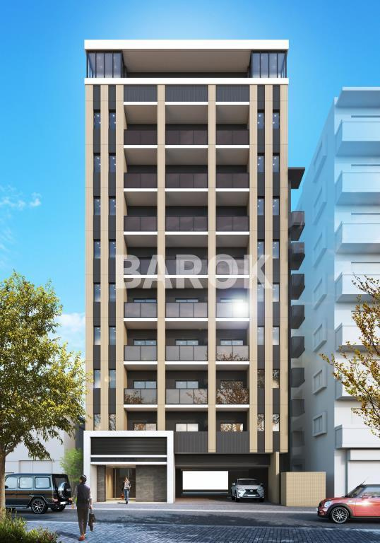 福岡市博多区築港本町の賃貸マンションの外観