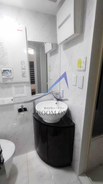 FLレジデンス京御銀座Ⅲの洗面所|洗面台です。