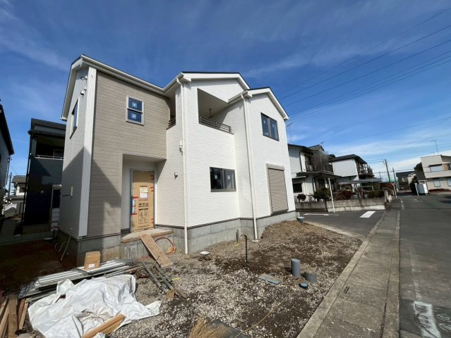 【Livele Garden】　久喜市菖蒲　第２　全2邸の前面道路含む現地写真|菖蒲東小学校まで約800m徒歩10分♪お子様の通学も安心の距離です（＾＾）全2棟現場！ぜひ、お気軽にお問い合わせください♪
2026年2月撮影