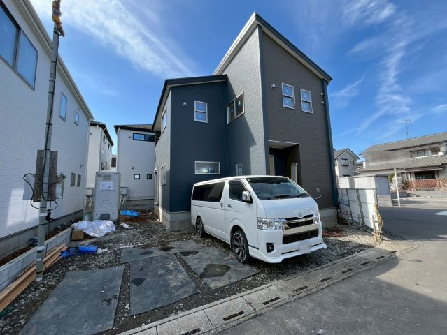 【Livele Garden】　久喜市菖蒲　第２　全2邸の前面道路含む現地写真|〇１号棟〇
広々LDK20帖！全居室南向きの間取りです（＾＾）
2026年2月撮影