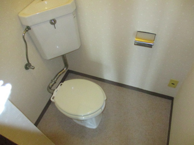 【トイレ】 | 光ハイツ | 清潔なトイレです