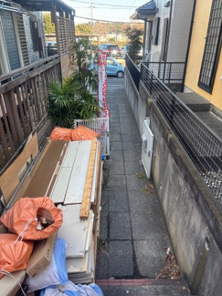 【外観】 | 再生住宅　藤沢市石川3丁目31-16 | 現地（1月27撮影）