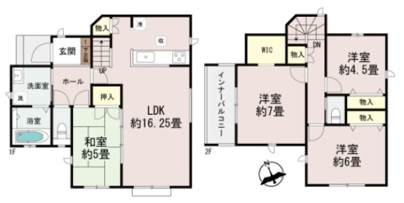 糸満市兼城（全2棟）の間取り|A号棟　3390万円