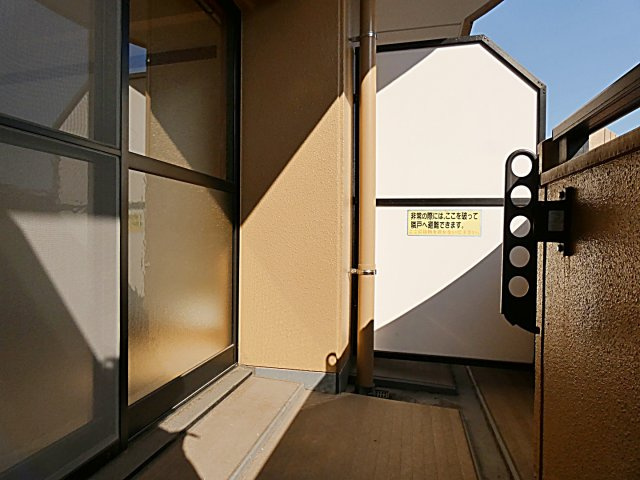 ソレイユ上社のバルコニー|バルコニー付きです