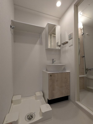 【洗面所】 | エスリード ザ・グレア大阪 | 洗面所です