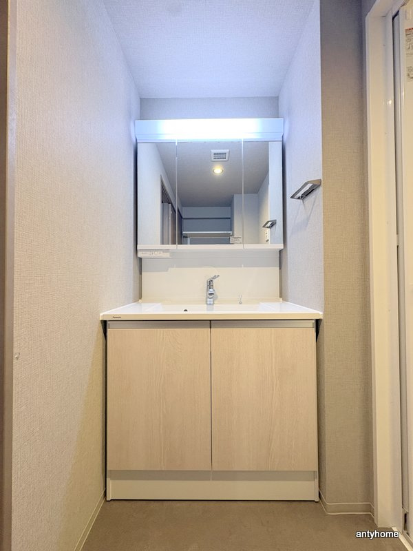 スプランディッド玉造DUE　仲介手数料無料の洗面所