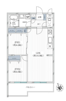 【間取り】 | MAC北戸田コート