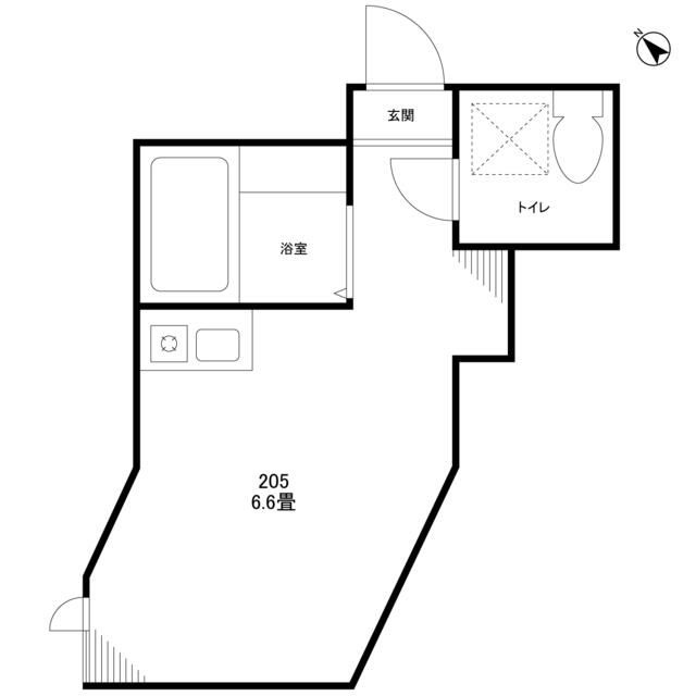 リード田端の間取り