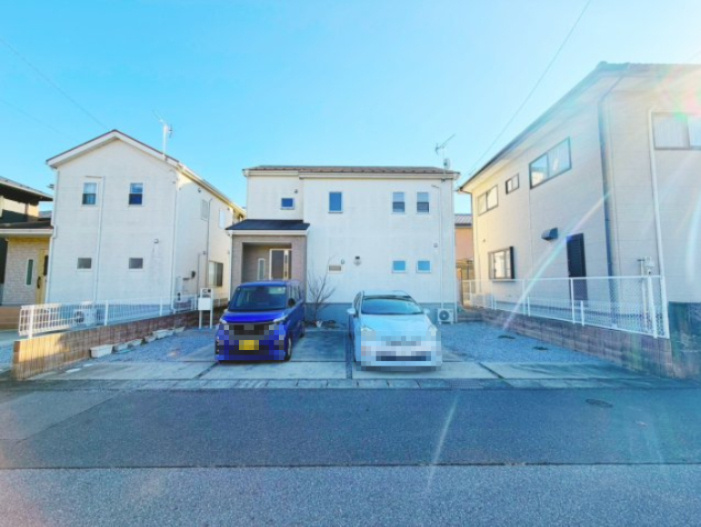 築浅テラス付き♪真岡市東光寺中古住宅の外観