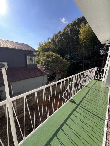 西村邸貸家のバルコニー