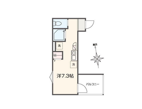 MELLAS矢川Ⅳの間取り