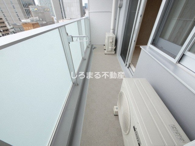 アーバス天満橋のバルコニー