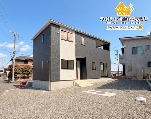 島田市金谷東第9／の前面道路含む現地写真|4号棟（2026/2/12撮影）