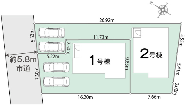 リナージュ近江八幡桜宮町　第１期　2号棟
