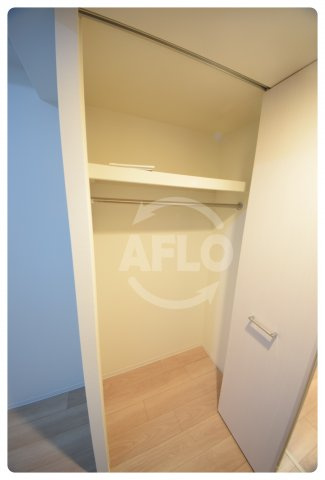 エスリード大阪上本町ブランシュの収納|エスリード大阪上本町ブランシュ　クローゼット