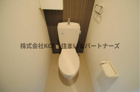 モントーレヒルズ東櫛原のトイレ|ゆったりとした空間のトイレです
