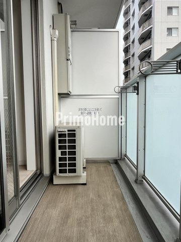 グレイスコート岩本町のバルコニー