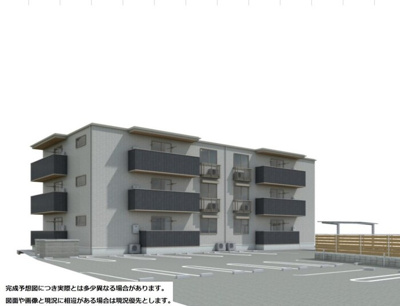 【外観パース】 | D-ROOM古市町