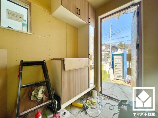 宇治市木幡須留　1期の駐車場|2月23日　現地写真更新