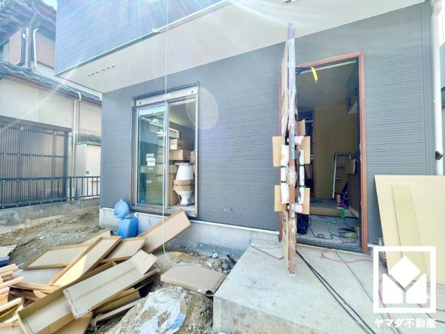 宇治市木幡須留　1期のバルコニー|2月23日　現地写真更新