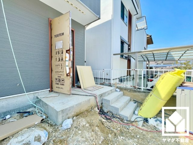 宇治市木幡須留　1期の前面道路含む現地写真|1月13日　現地写真更新