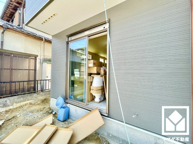 宇治市木幡須留　1期の前面道路含む現地写真|1月13日　現地写真更新