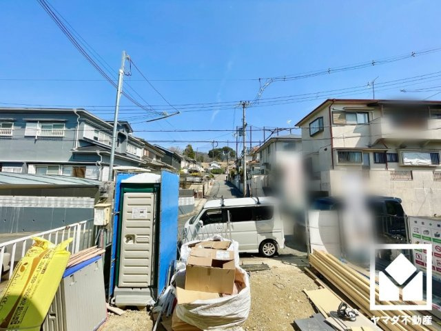 宇治市木幡須留　1期の外観|2月23日　現地写真更新