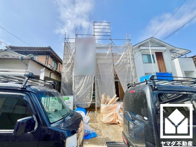 宇治市木幡須留　1期の外観|2月23日　現地写真更新