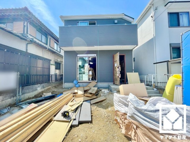 宇治市木幡須留　1期の外観|2月23日　現地写真更新