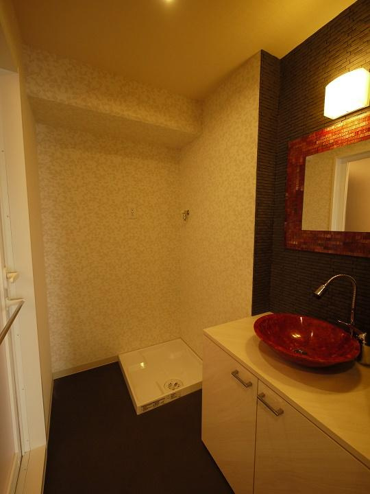 六甲壱番館の洗面所