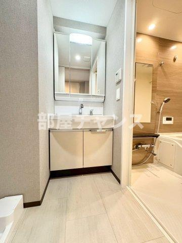 メイクスアート新栄Ⅲの独立洗面台