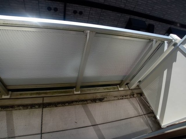 レオネクストたからＢのバルコニー