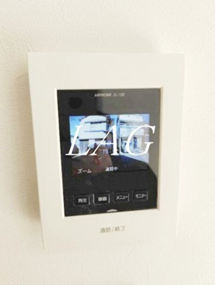 【セキュリティ】 | アンシャンテ | モニター付きインターホンです。