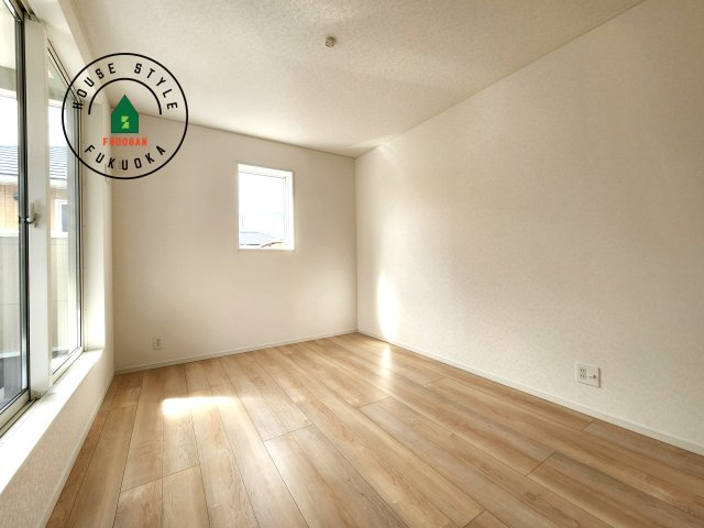 大野城市下大利3丁目第3-3棟（1号棟）の洋室|各部屋収納を備えており過ごしやすいお家です！