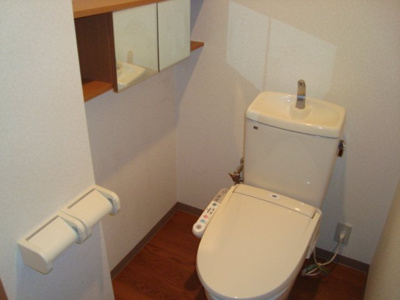 【トイレ】 | アドラブールＦ | ＷＣ（シャワー付トイレ）