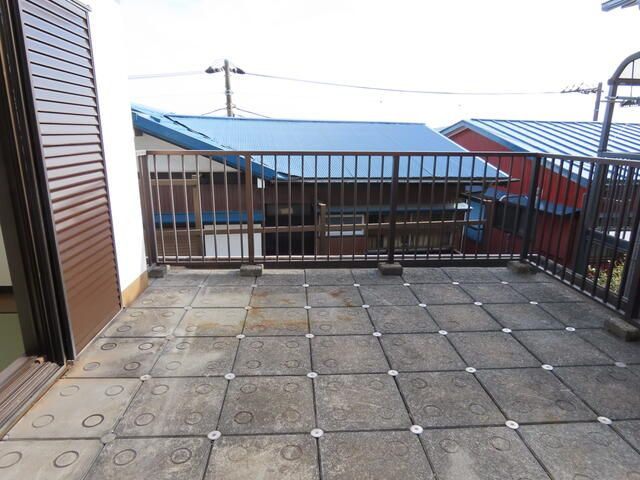 港南区戸建てのバルコニー