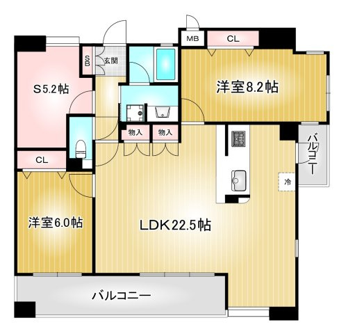 サンパーク鶴舞公園南|名古屋市の賃貸ならMy賃貸の間取り|サンパーク鶴舞公園南
