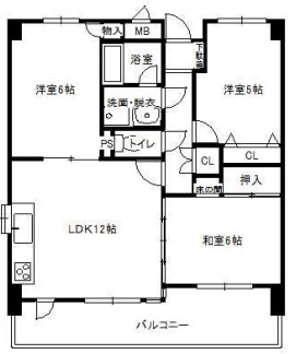 メゾンドカスカード六甲の間取り