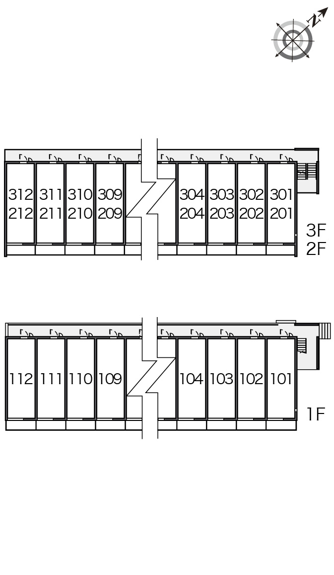 ミランダフェリーチェの区画図|画像3