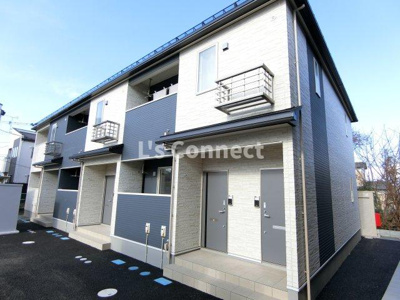 【外観】 | ＦｏｌｕｎａⅡ | ２０２３年築のアパートです。