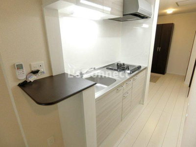 【キッチン】 | 榮 | ２口ガスコンロのシステムキッチン。