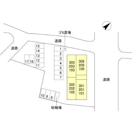 D-ROOM古市町の区画図|他社様掲載物件もまとめてご紹介、ご案内可能です(^^)/