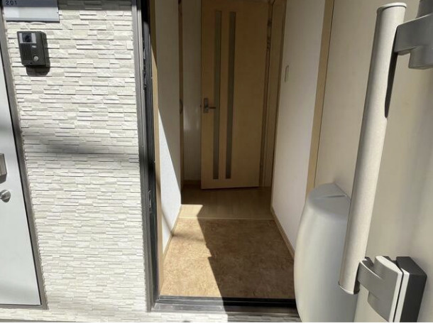 ツインハウス結喜の玄関