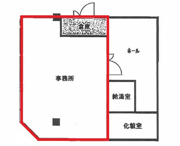 栗東市上鈎　貸事務所