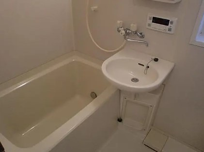 北相馬郡　2棟一括アパートの浴室