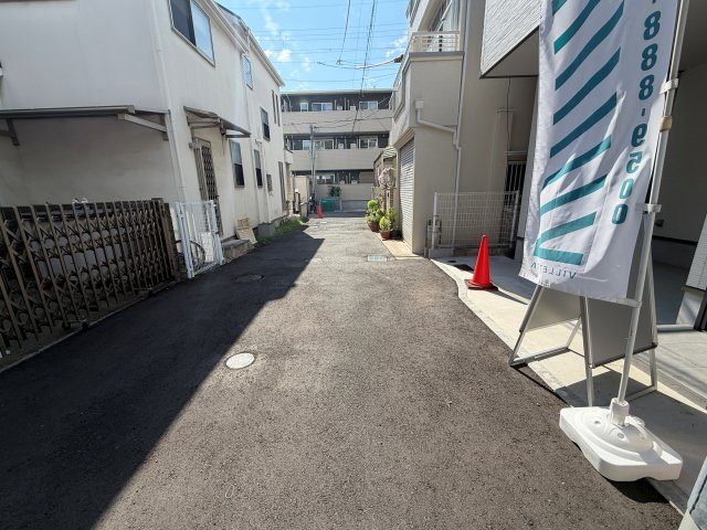 【ヴィレッタの杜】小松南町一丁目Ｂの前面道路含む現地写真|前面道路含む現地写真です